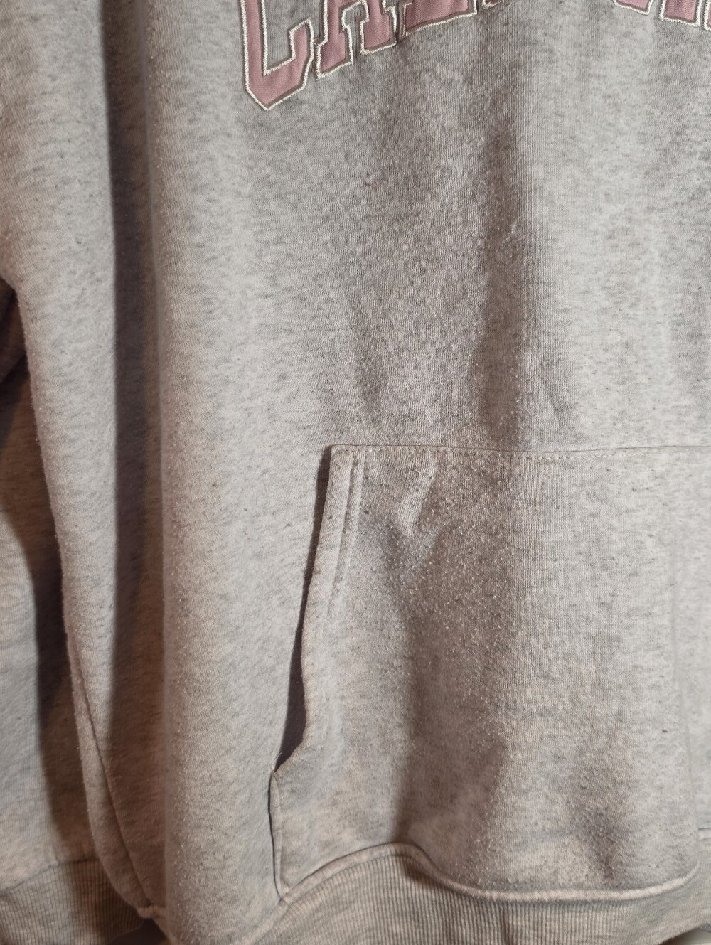 Better Together Gray Hoodie with Pink "CALIFORNIA" Graphic L Has Wash Wear - Picture 3 of 4